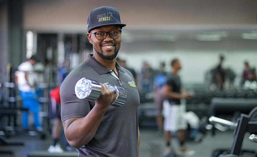 SA entrepreneur swops finance for fitness