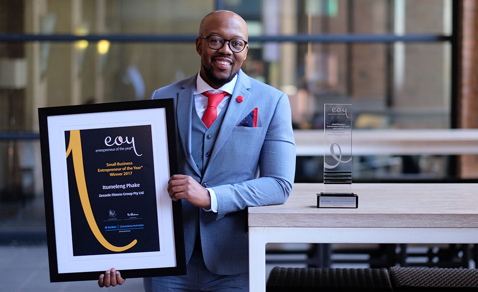 Young fitness maverick makes big strides in entrepreneurial competition