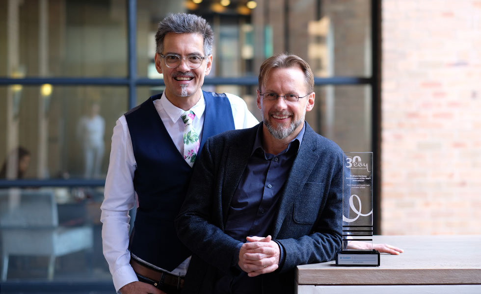 Local advertising gurus claim top entrepreneurial award